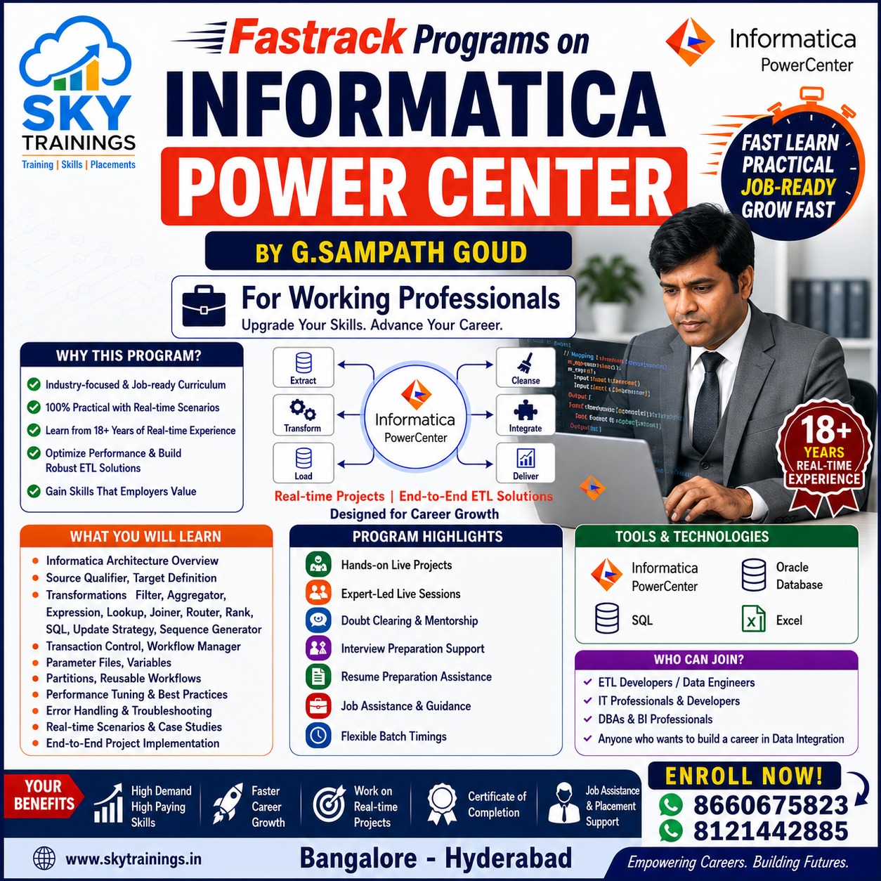 Fastrack Informatica PowerCenter Program